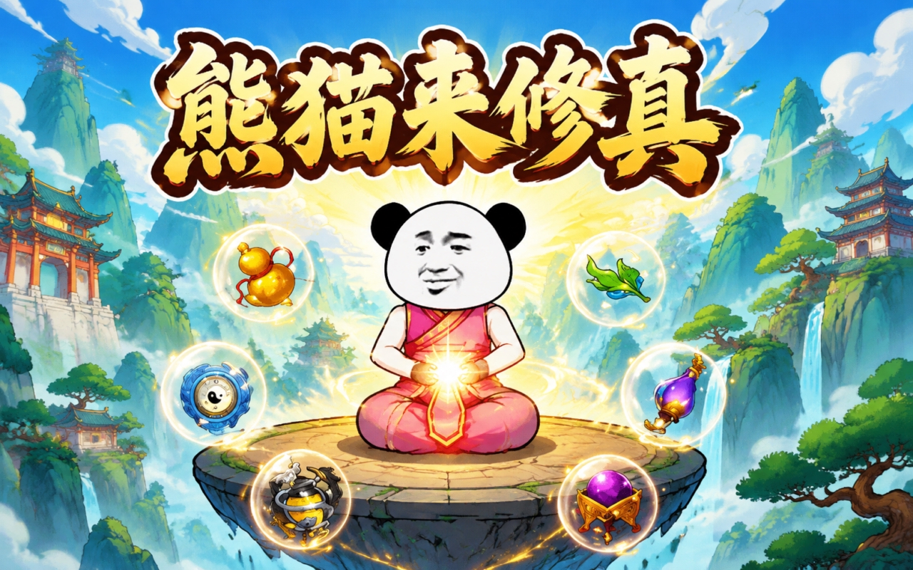 熊猫来修真