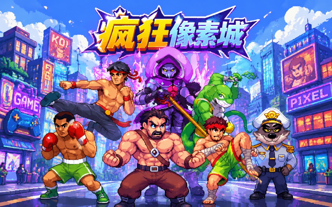 疯狂像素城