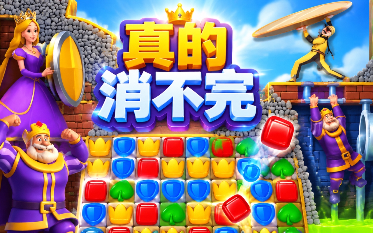 真的消不完