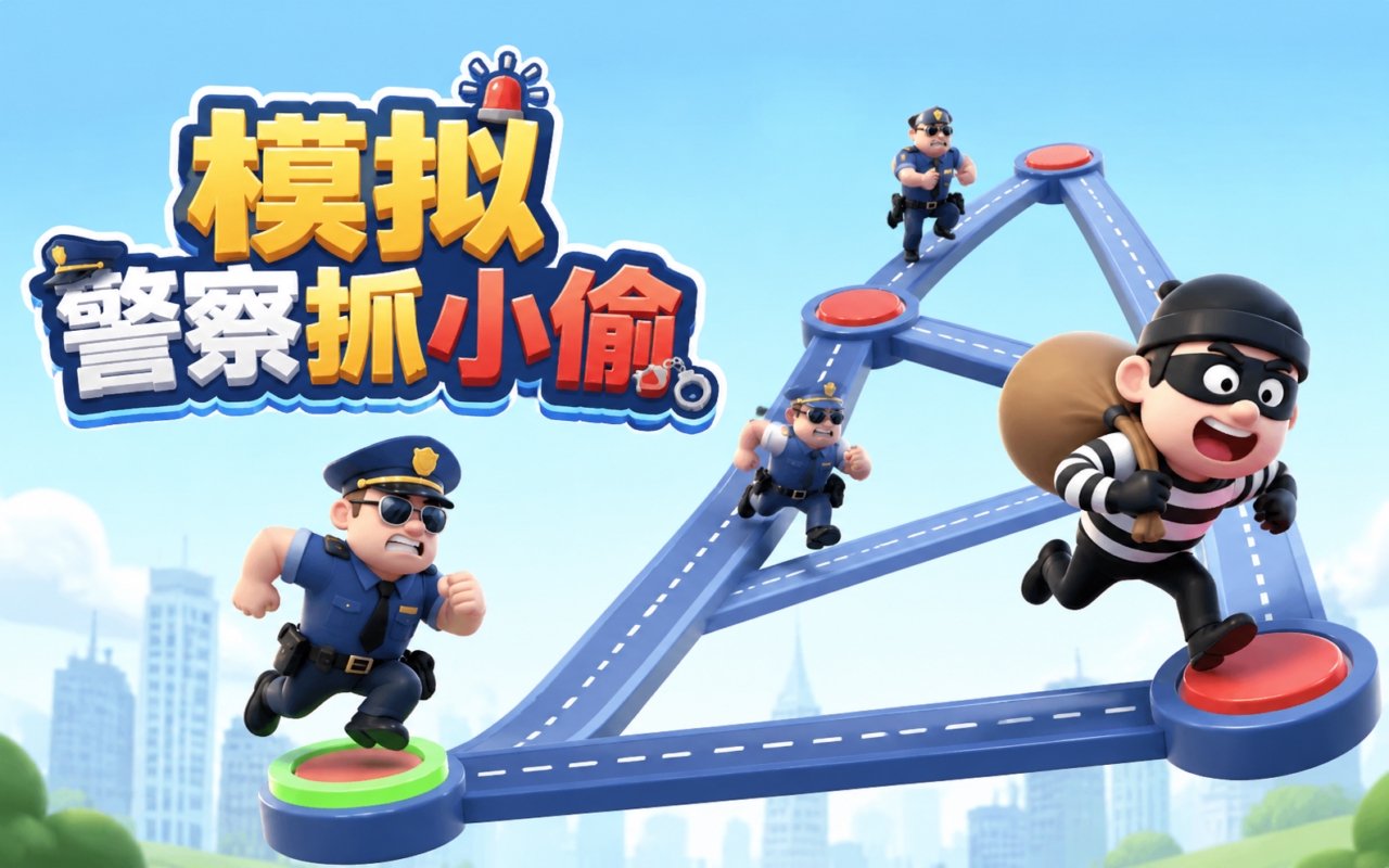 模拟警察抓小偷