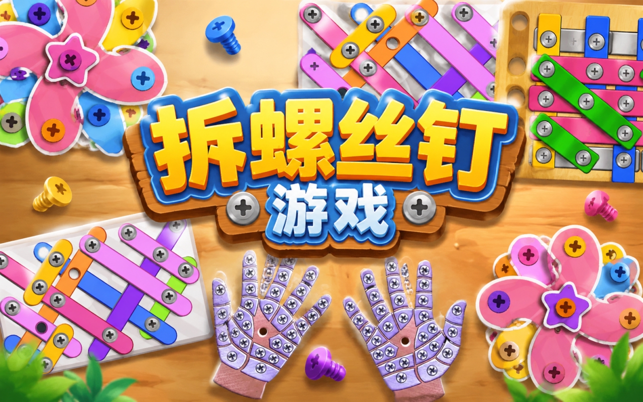 拆螺丝钉游戏