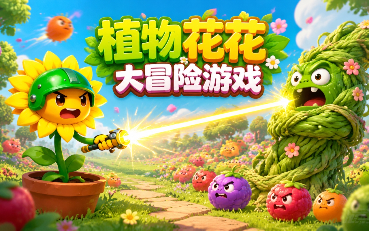 植物花花大冒险游戏