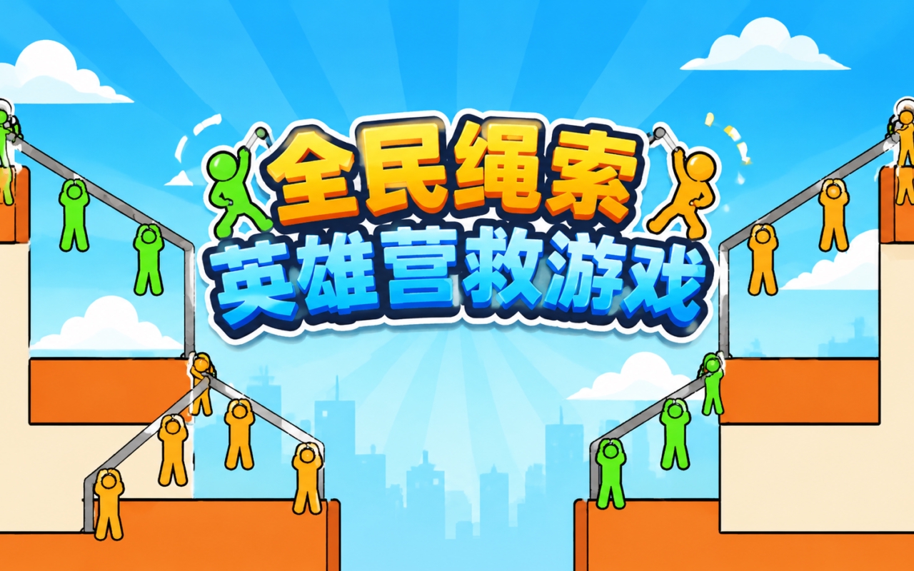 全民绳索英雄营救游戏