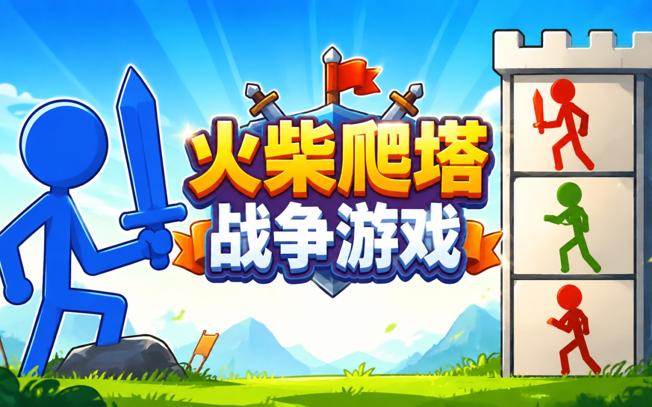 火柴爬塔战争游戏