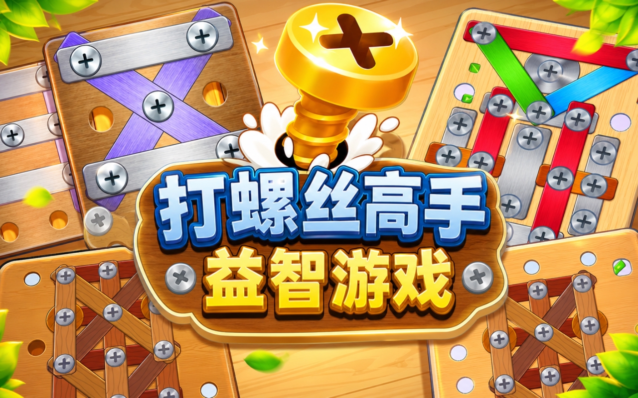 打螺丝高手益智游戏