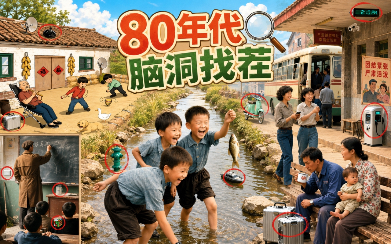 80年代脑洞找茬