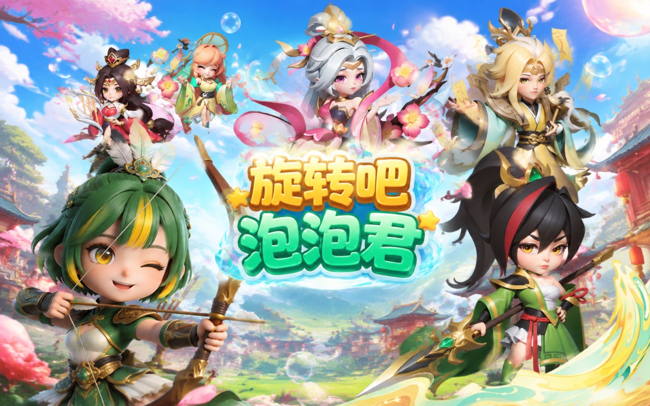 旋转吧泡泡君