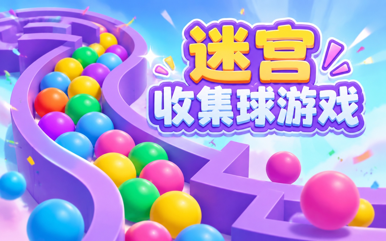 迷宫收集球游戏