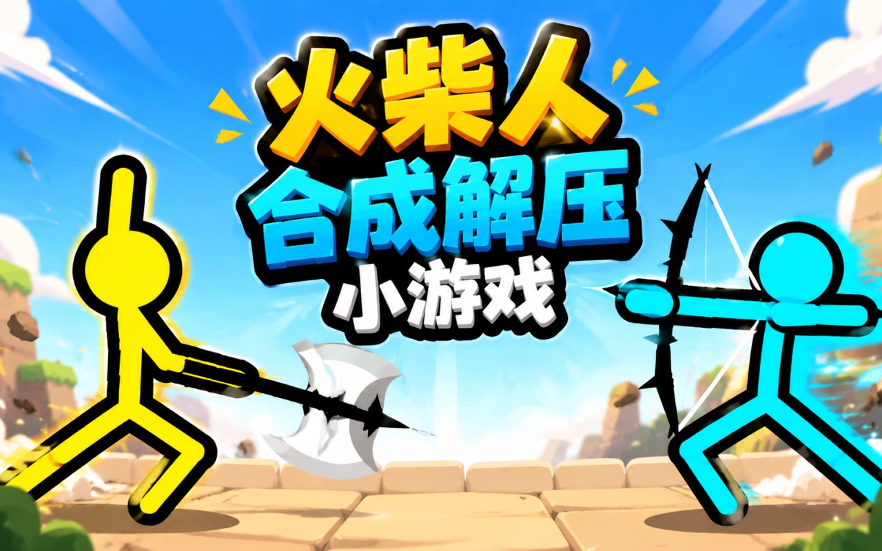 火柴人合成解压小游戏