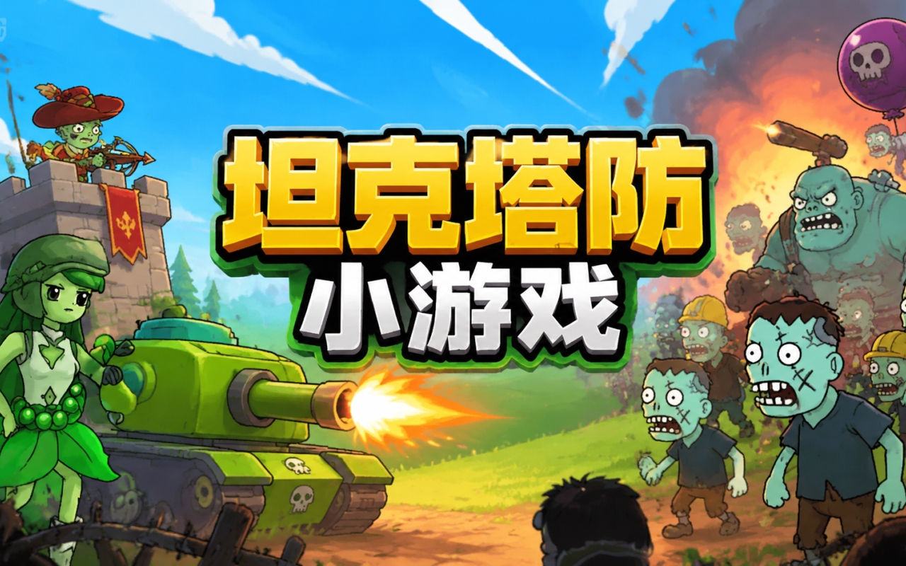 坦克塔防小游戏