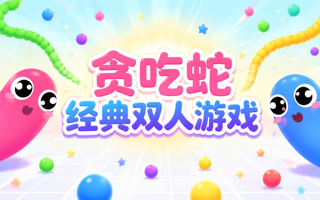 贪吃蛇经典双人游戏