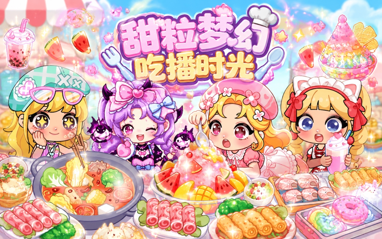 甜粒梦幻吃播时光