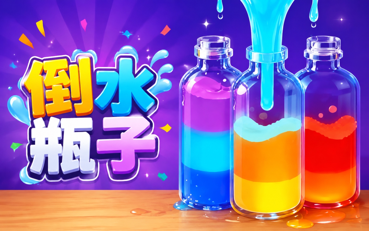 倒水瓶子