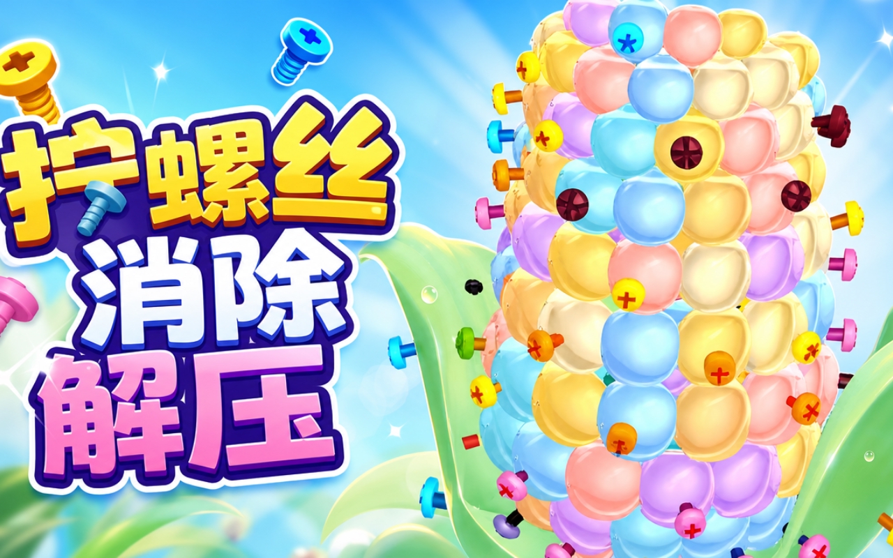 拧螺丝消除解压