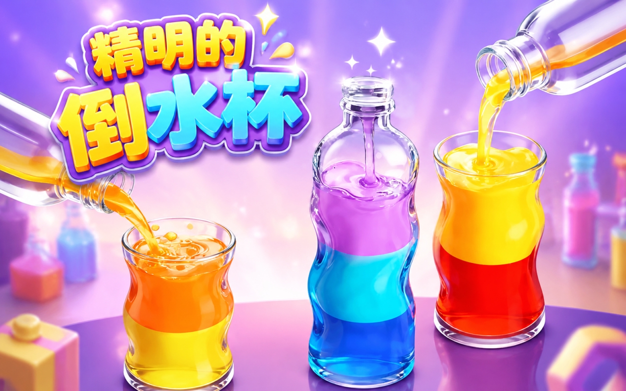 精明的倒水杯