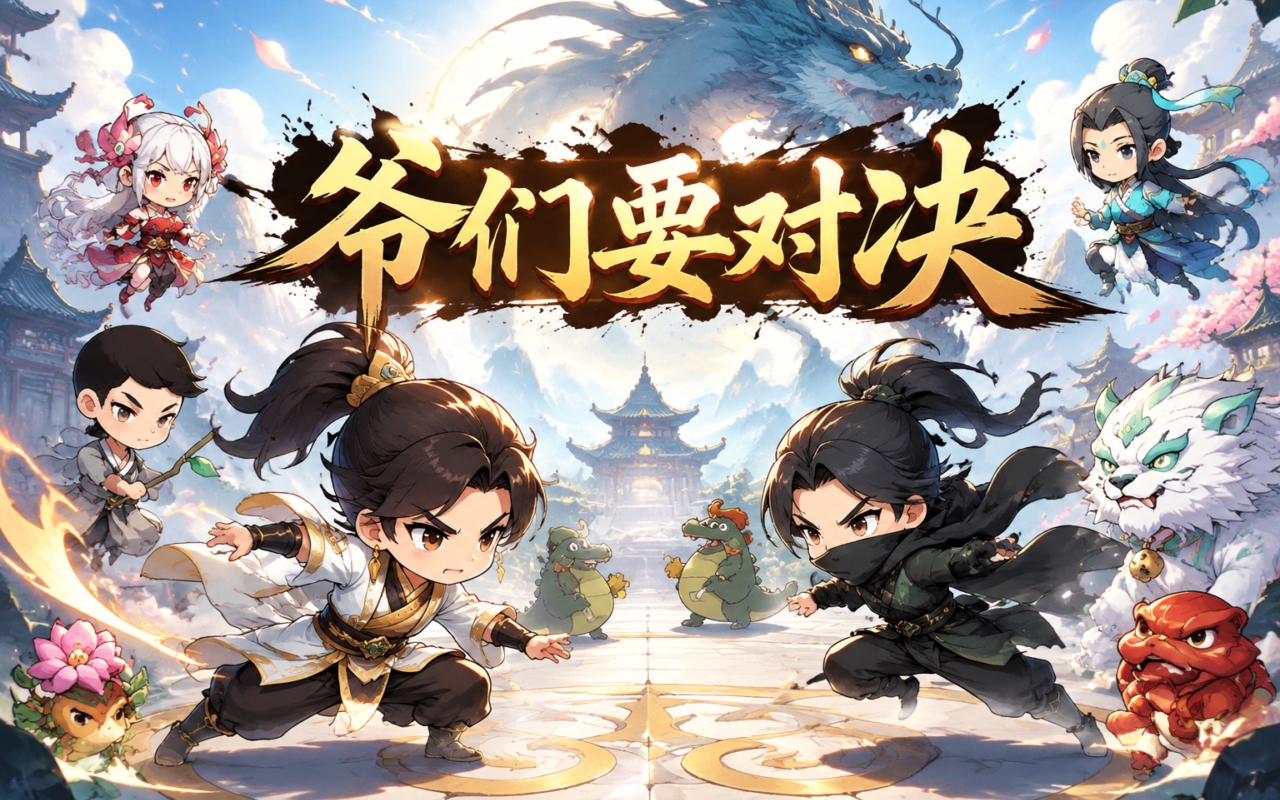 爷们要对决