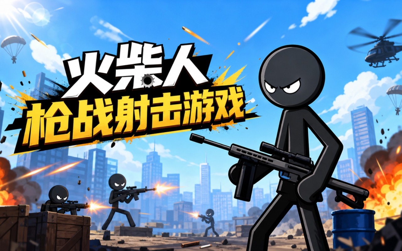 火柴人枪战射击游戏