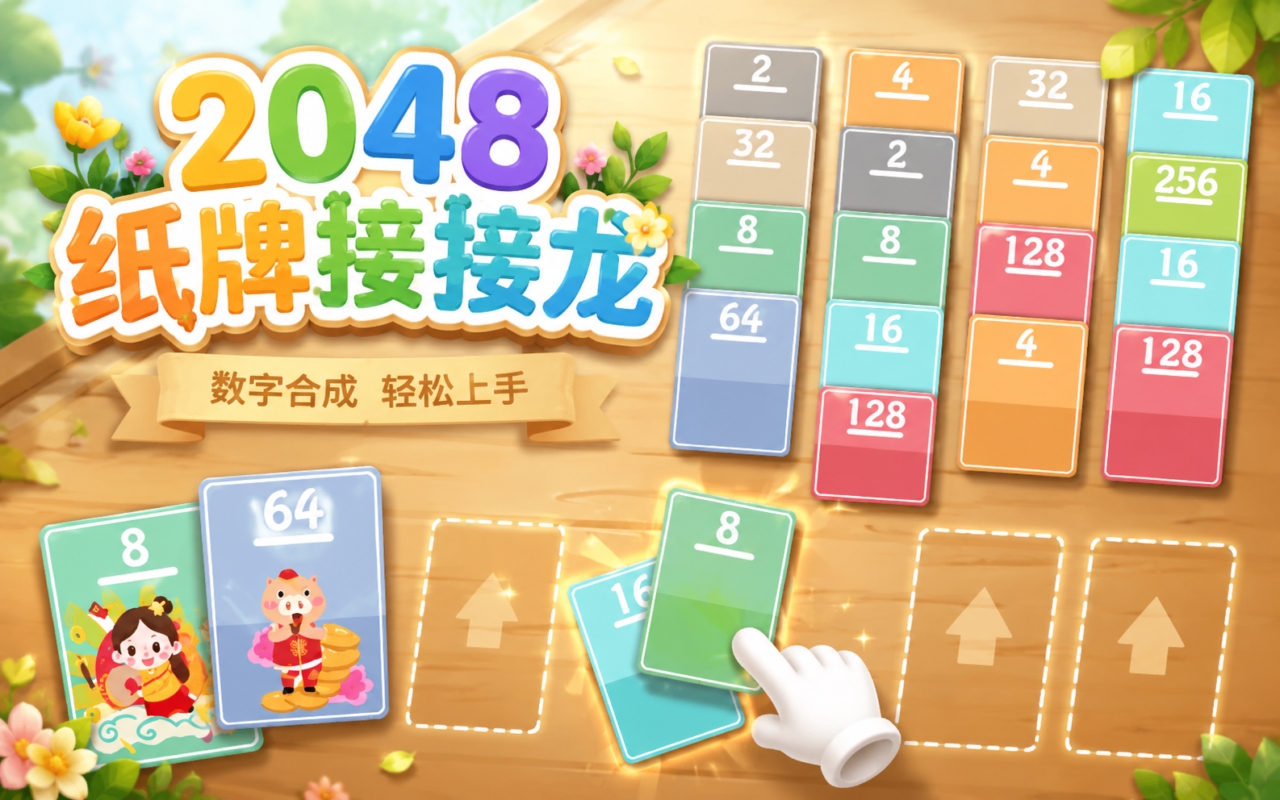 2048纸牌接接龙