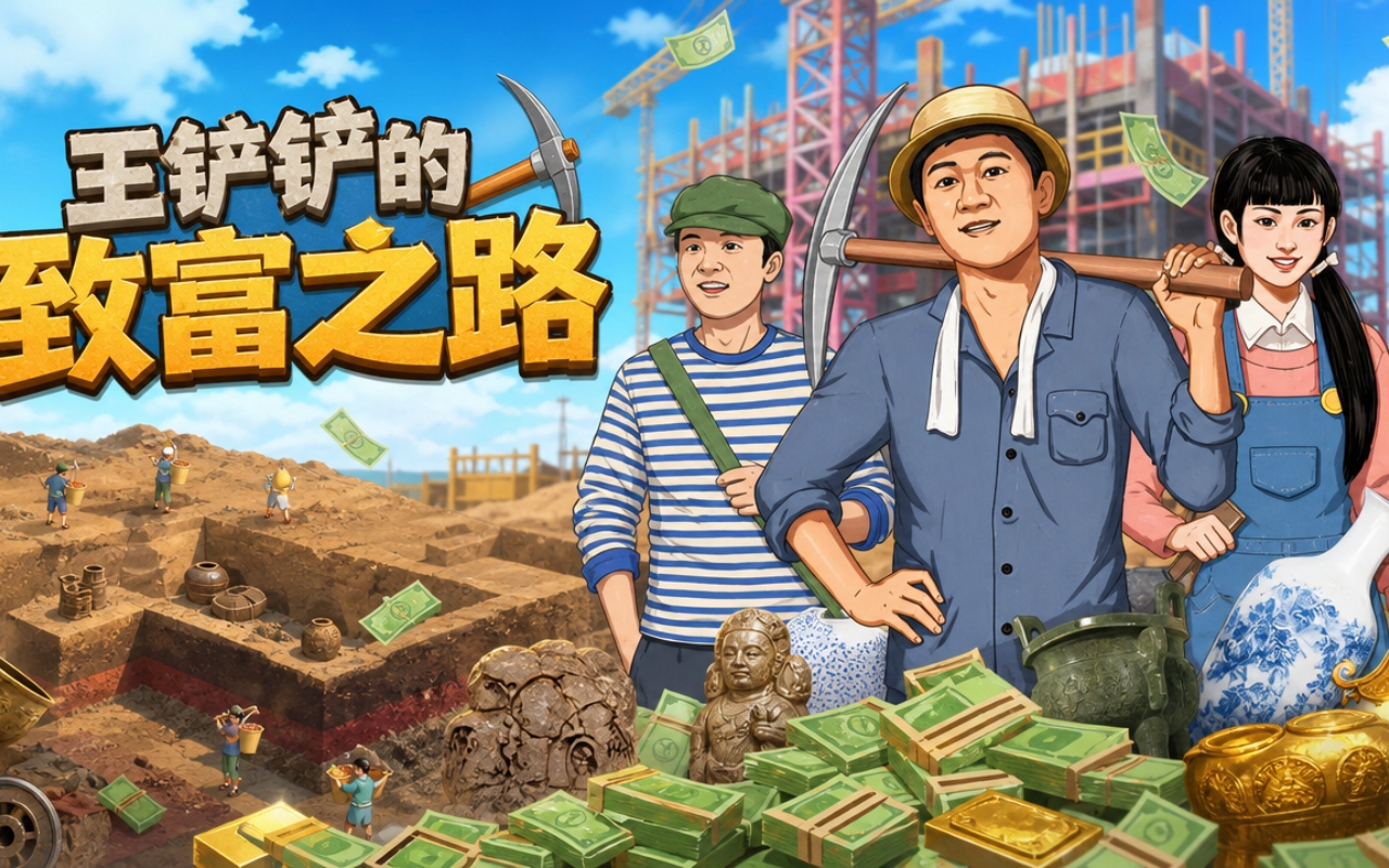 王铲铲的致富之路