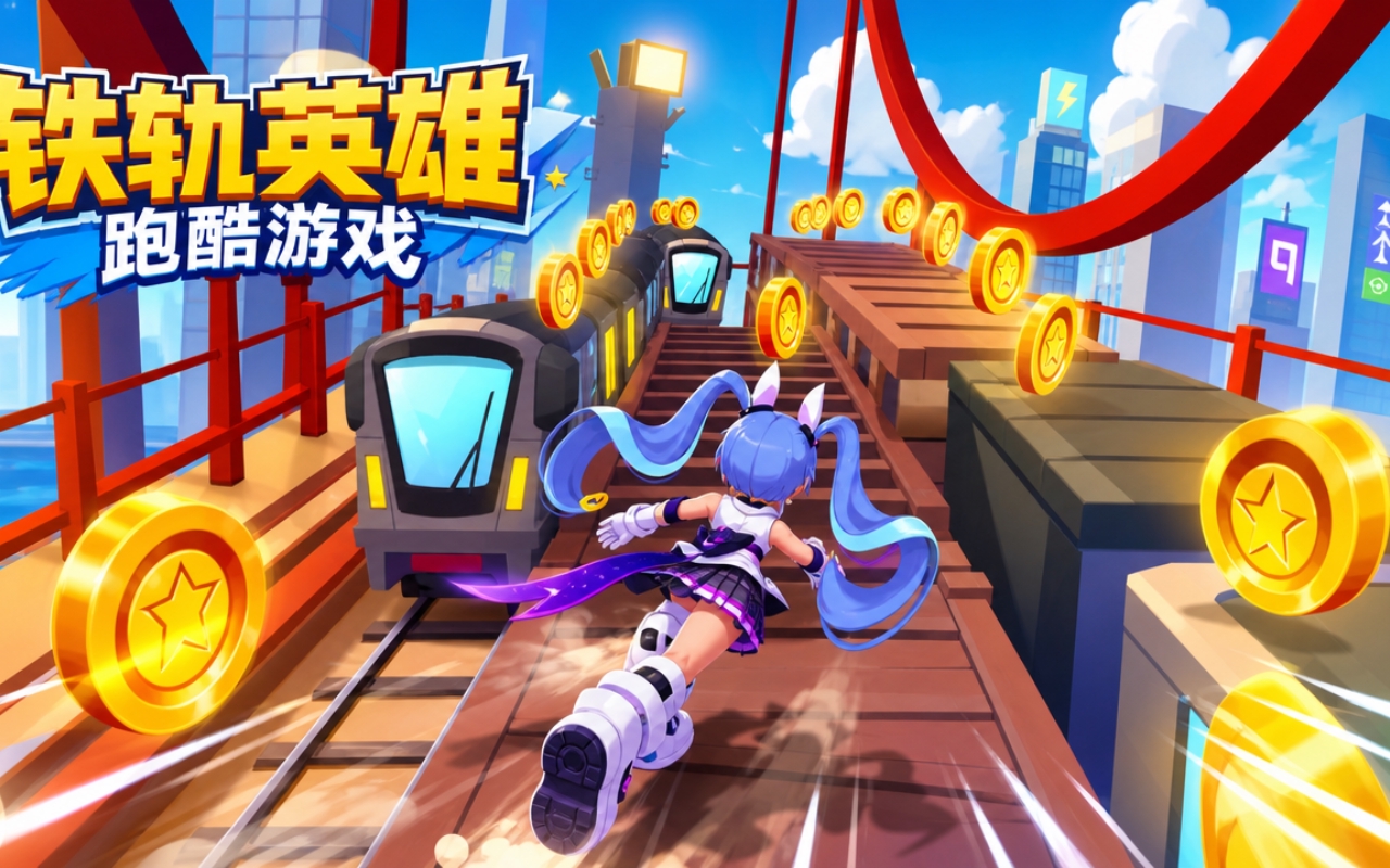 铁轨英雄跑酷游戏
