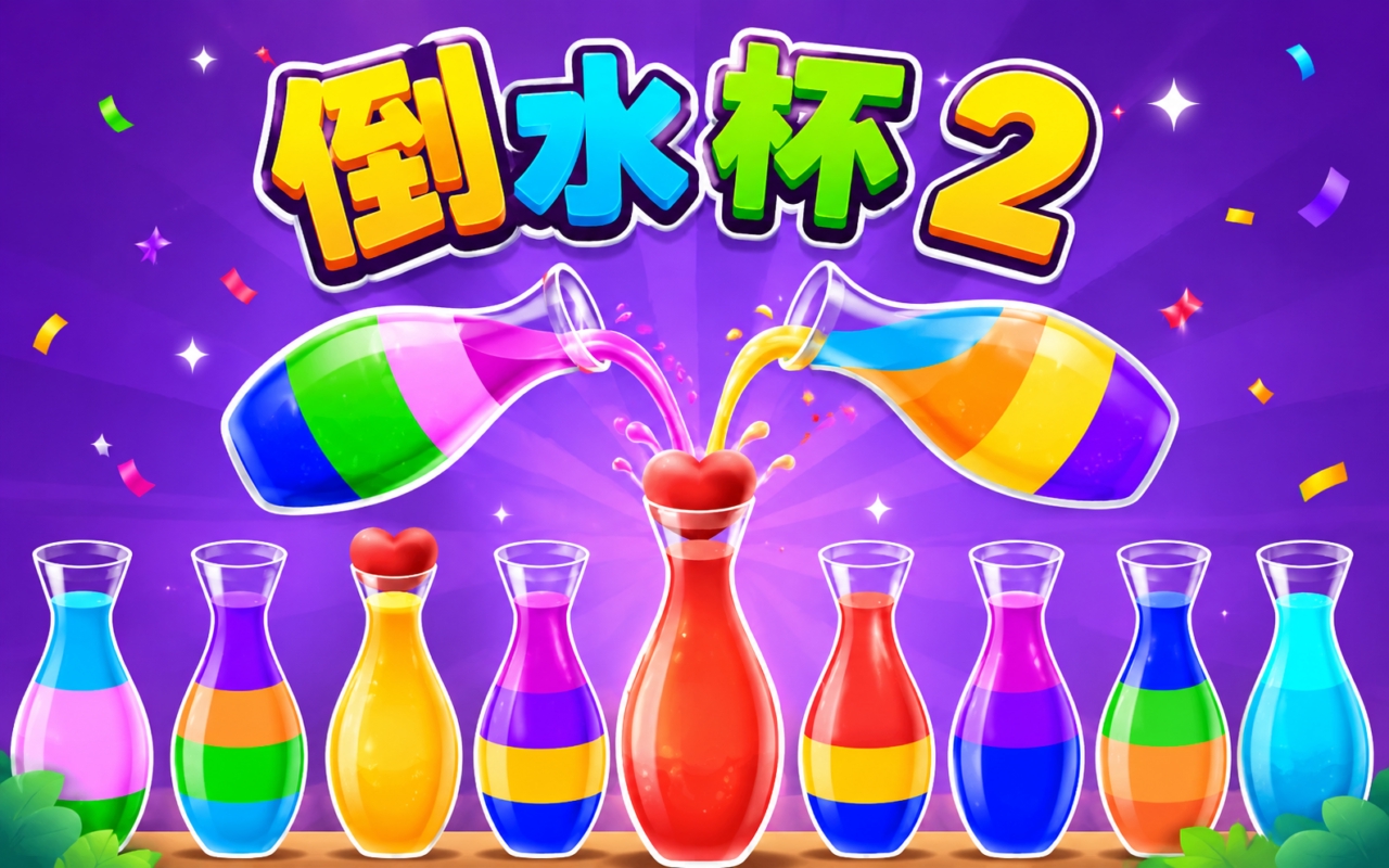倒水杯 2