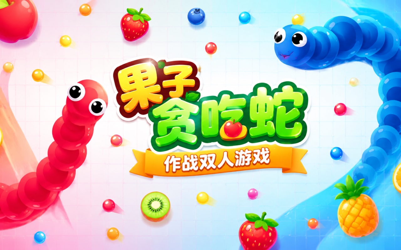 果子贪吃蛇作战双人游戏