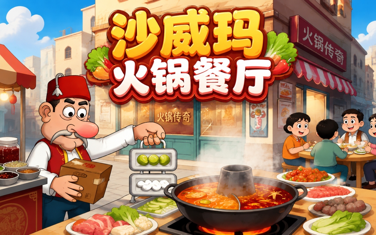 沙威玛火锅餐厅