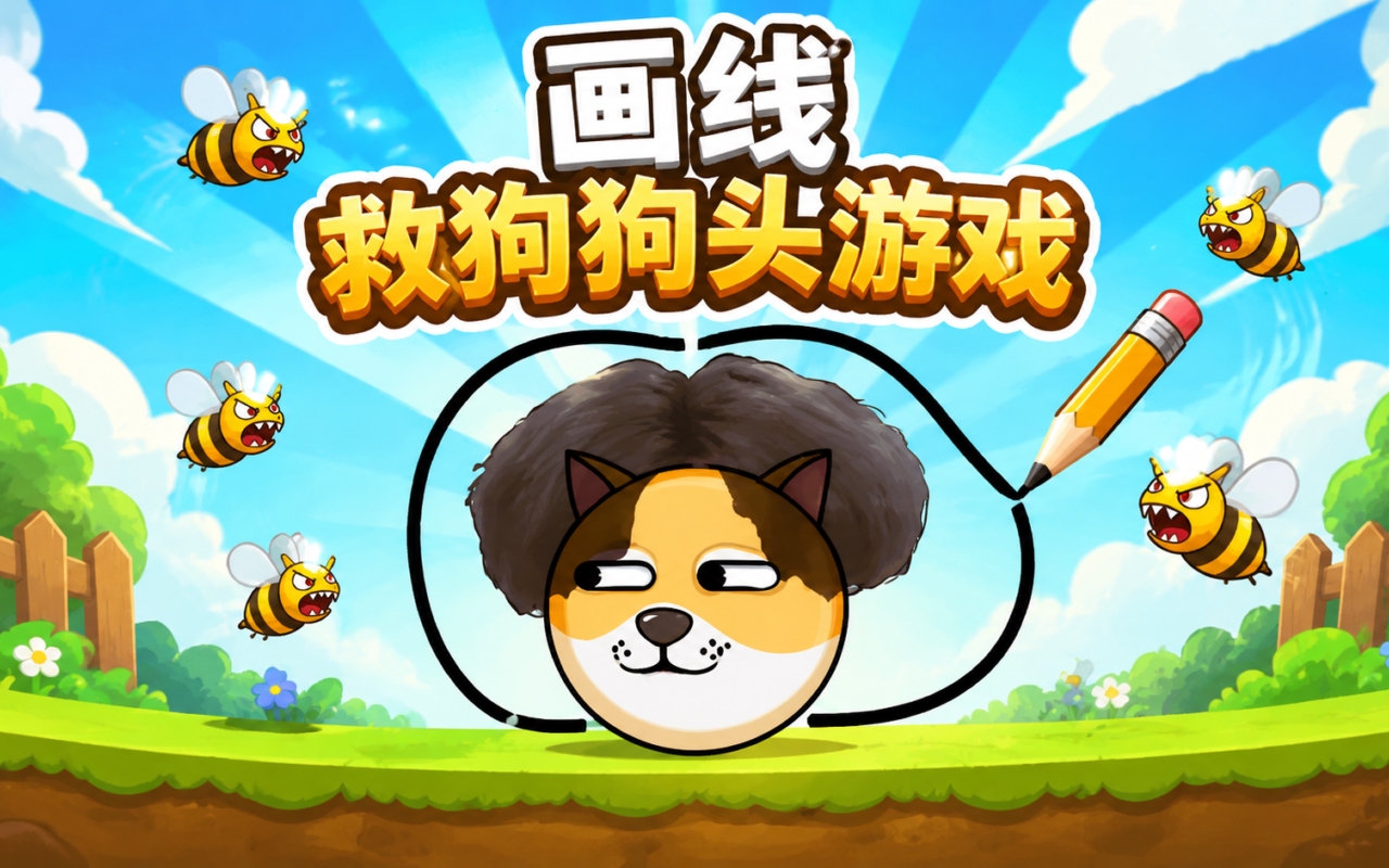 画线救狗狗头游戏