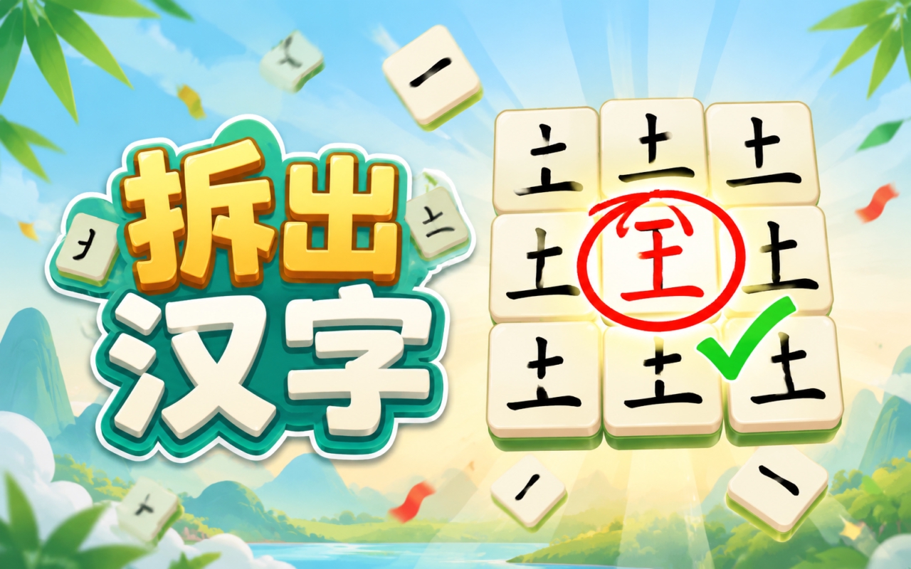 拆出汉字