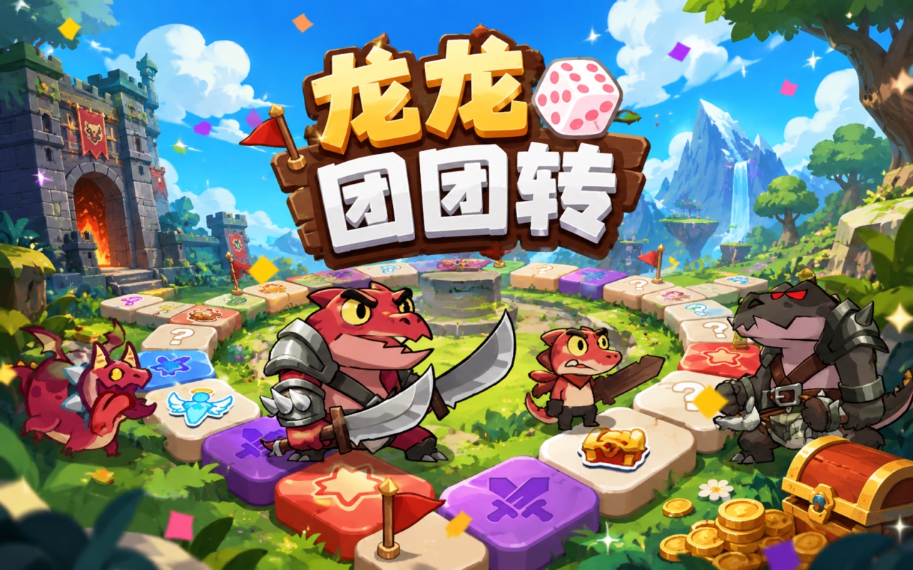 龙龙团团转