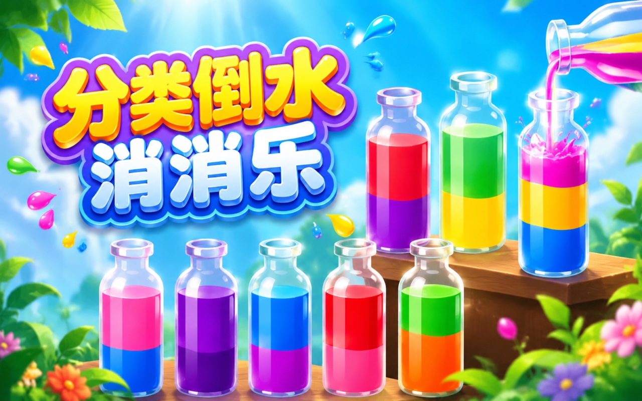 分类倒水消消乐