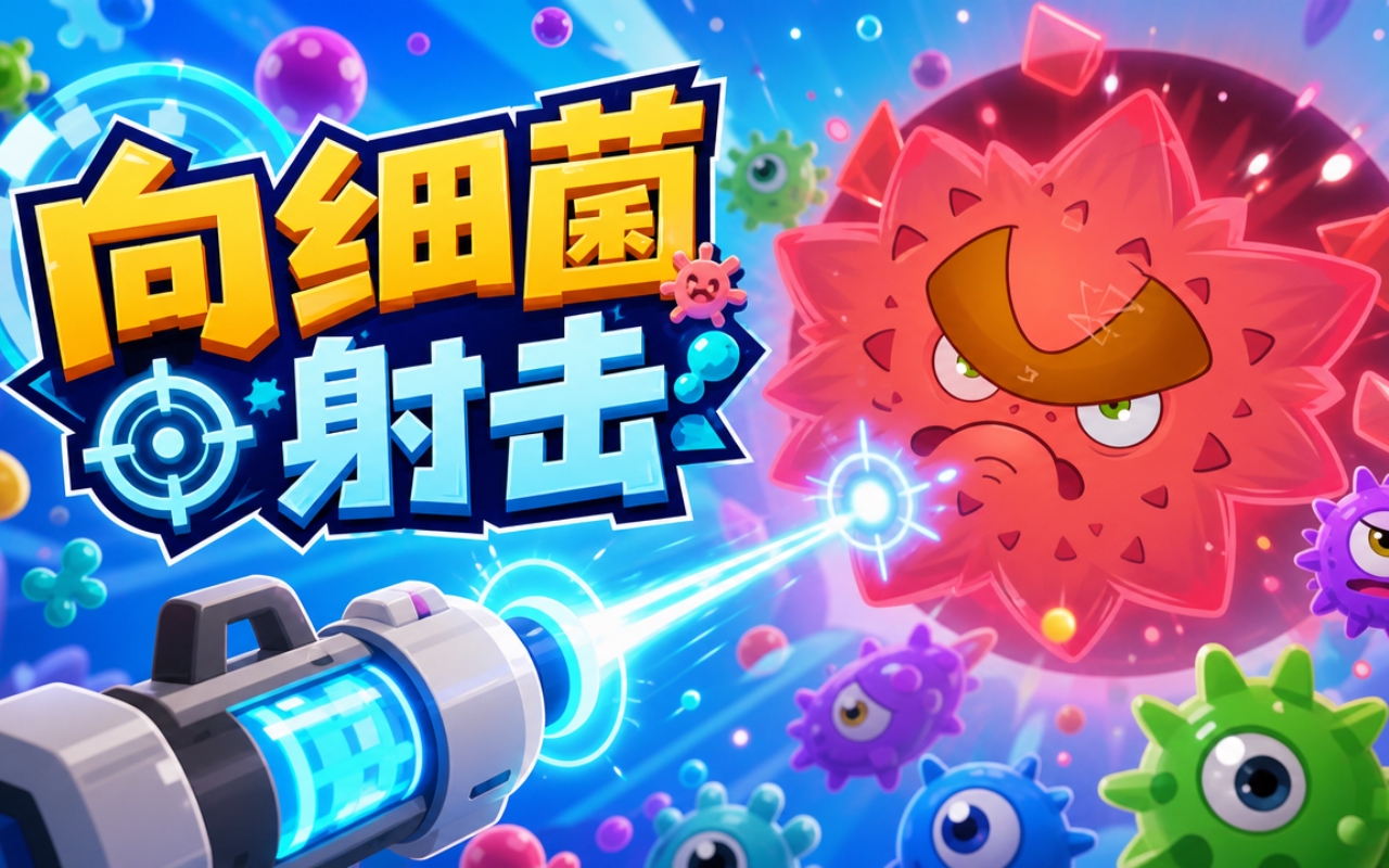 向细菌射击