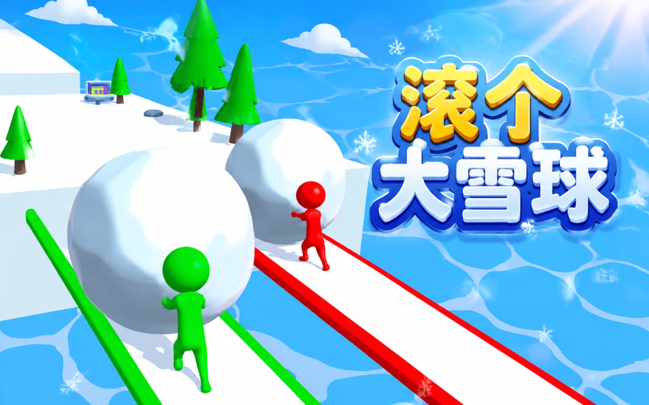滚个大雪球