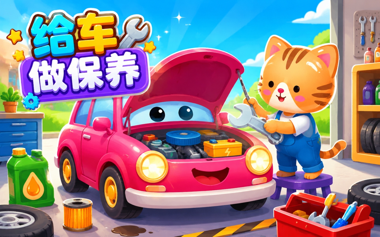 给车做保养