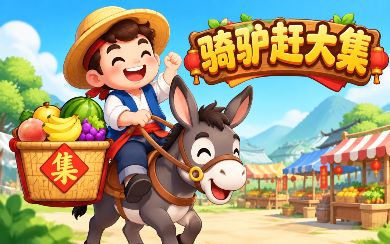 骑驴赶大集