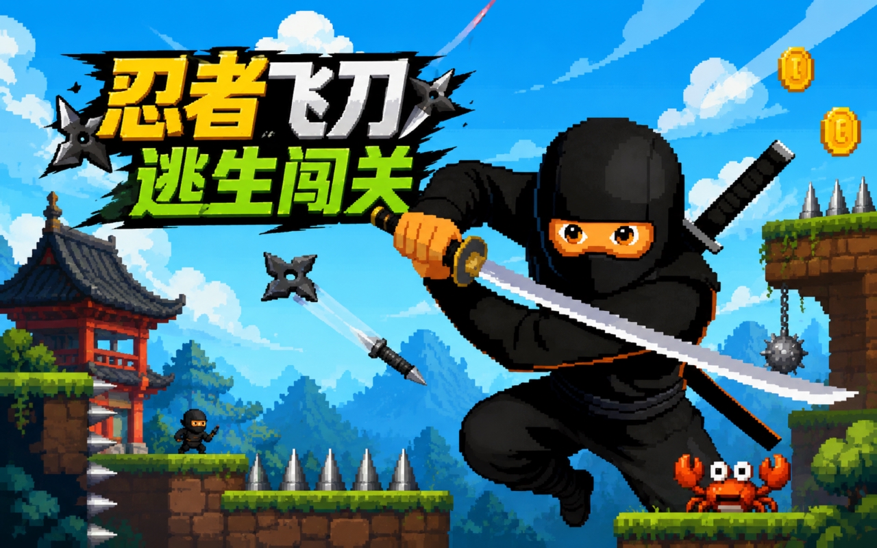忍者飞刀逃生闯关