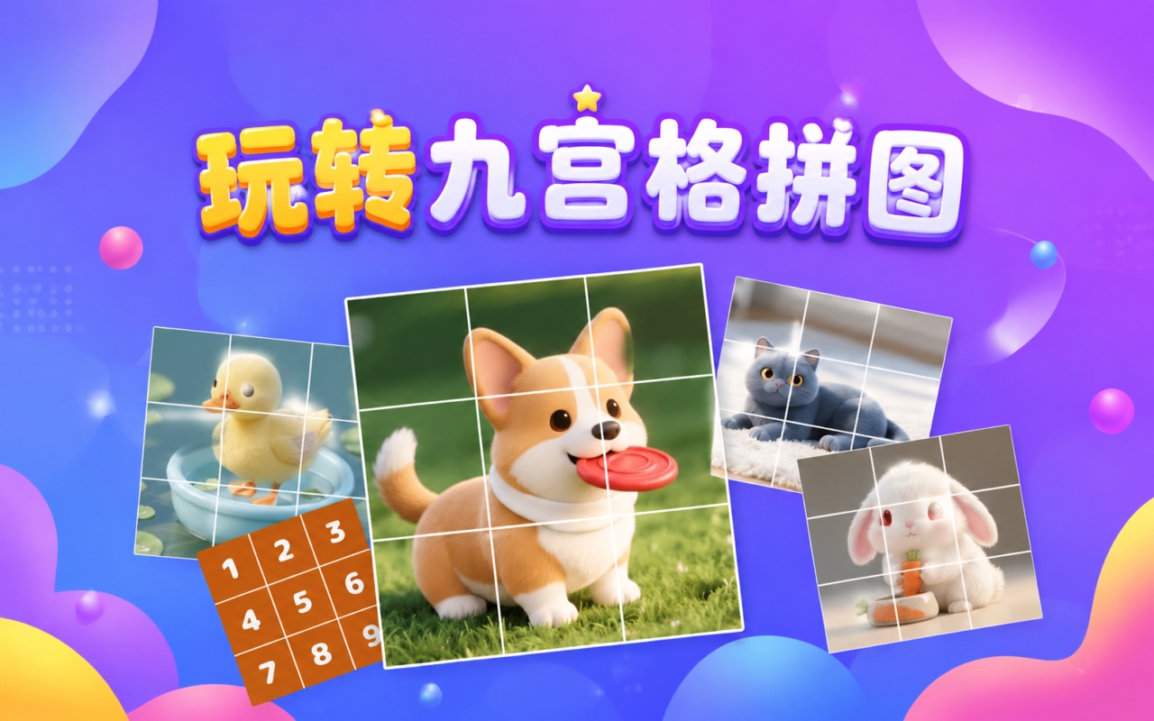 玩转九宫格拼图