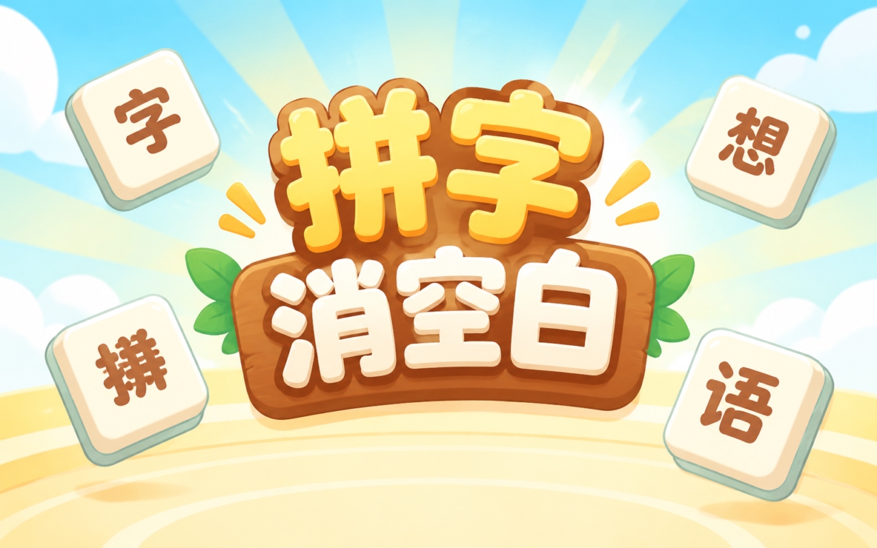 拼字消空白