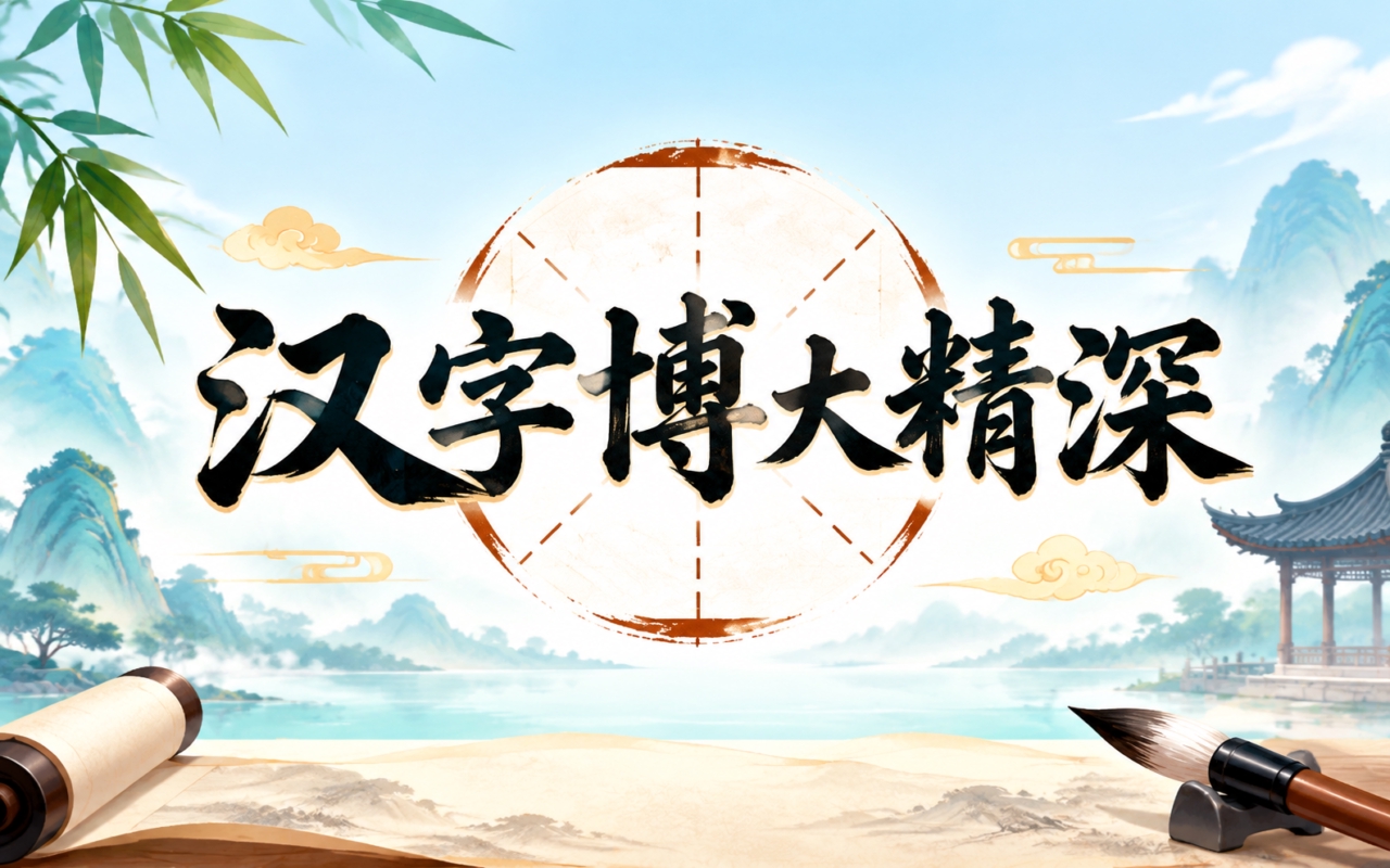 汉字博大精深