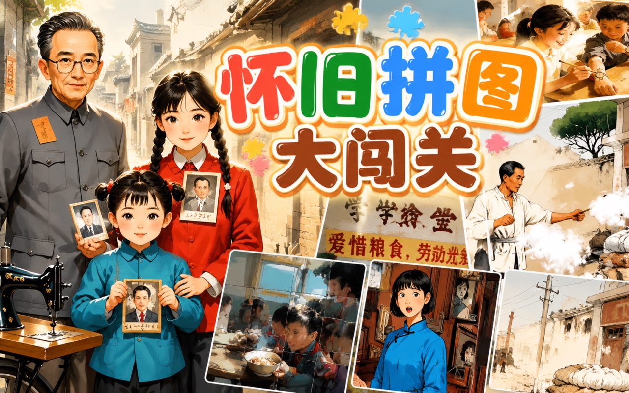 怀旧拼图大闯关