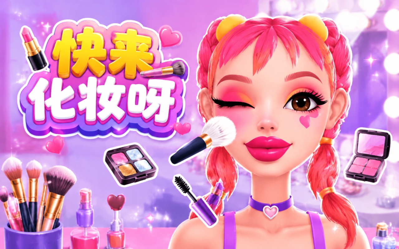 快来化妆呀