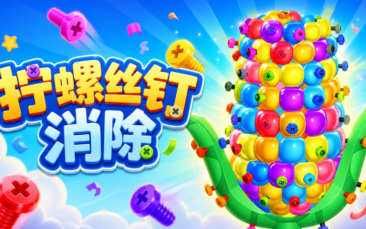 拧螺丝钉消除