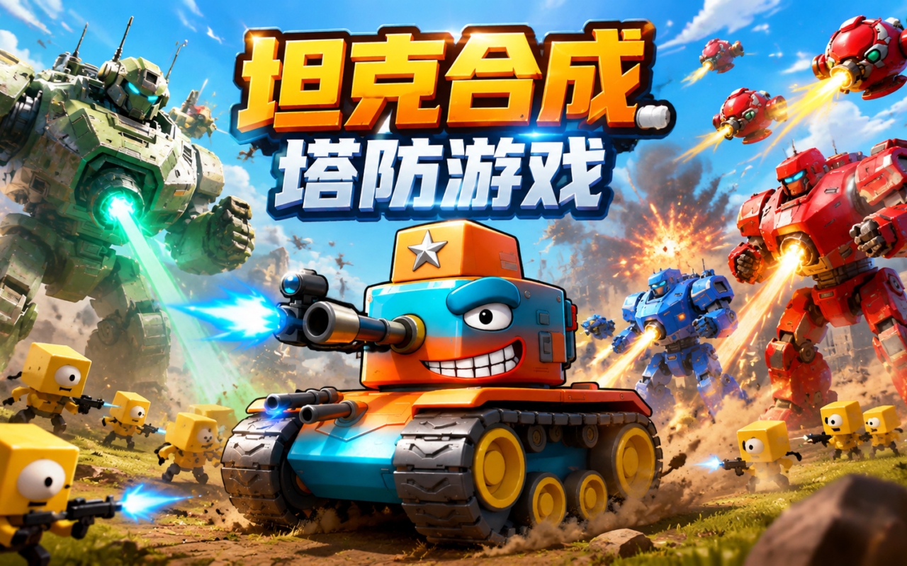 坦克合成塔防游戏