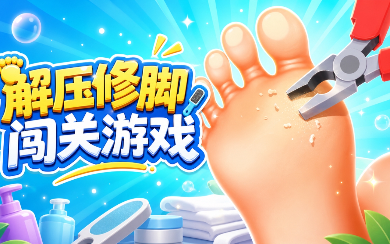 解压修脚闯关游戏