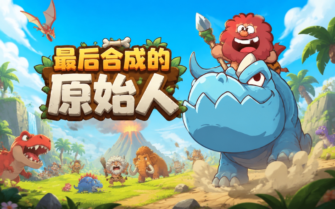 最后合成的原始人