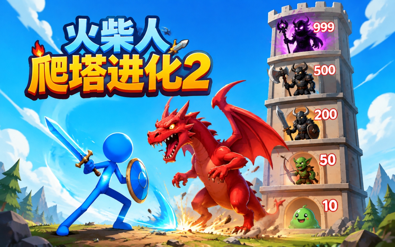 火柴人爬塔进化2