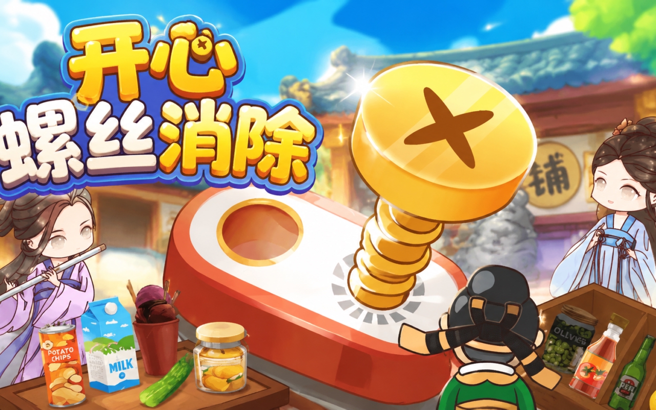 开心螺丝消除