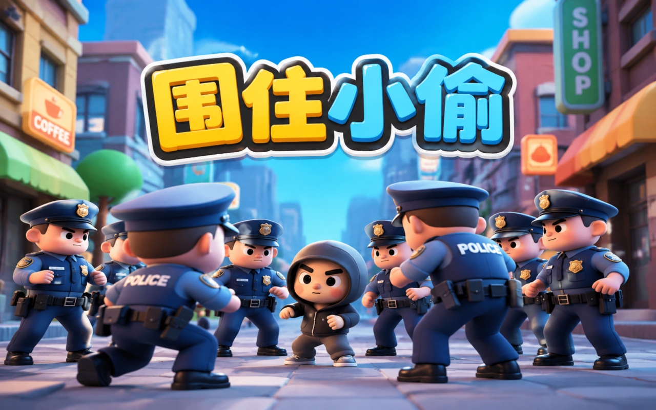 围住小偷