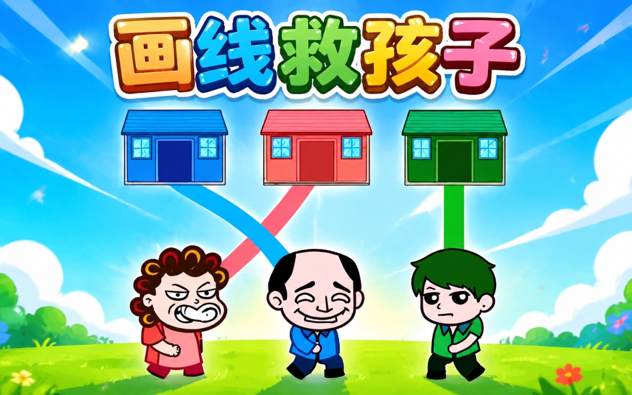 画线救孩子