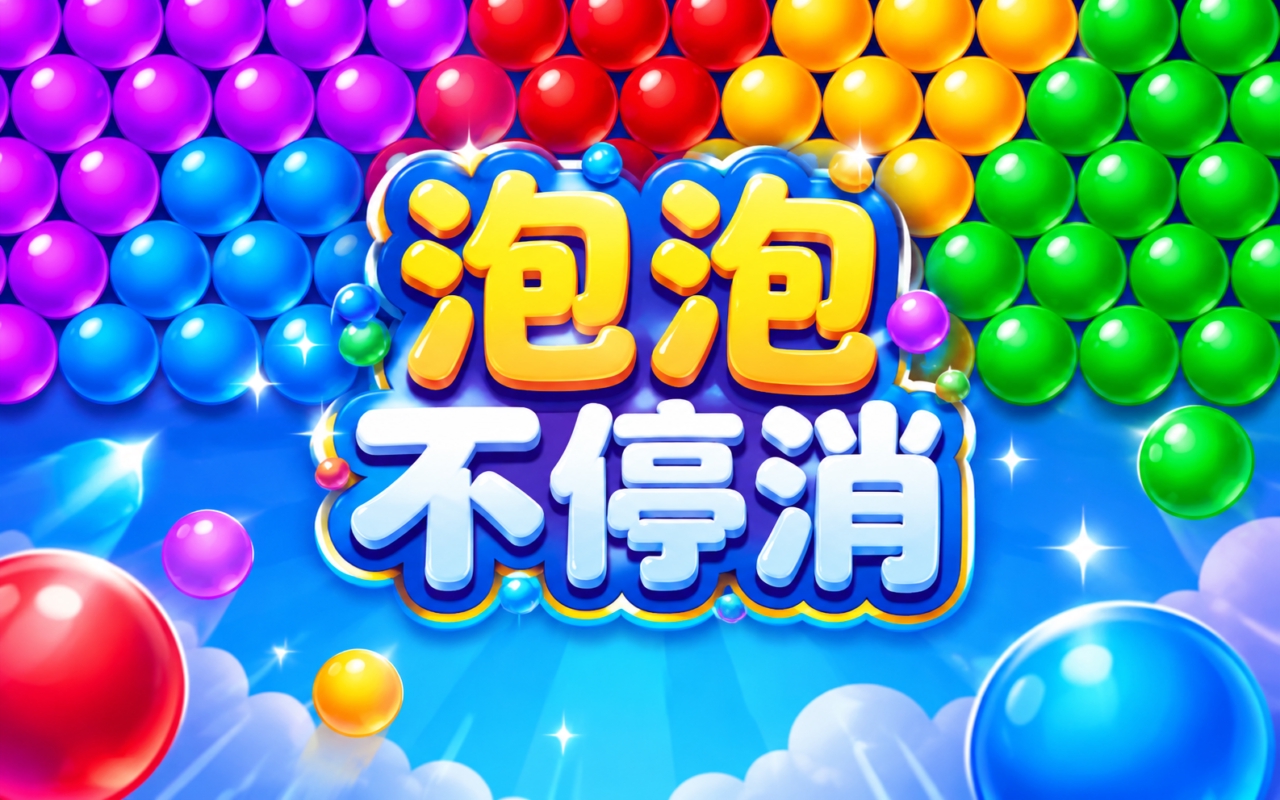 泡泡不停消